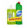 Domestos 1250ml + Cif lemon 1l DUO - Čistící, dezinf.prostř., dezodoranty - Přípravky na WC - Čističe WC Domestos 1250ml + Cif lemon 1l DUO - Čistící, dezinf.prostř., dezodoranty - Přípravky na WC - Čističe WC
